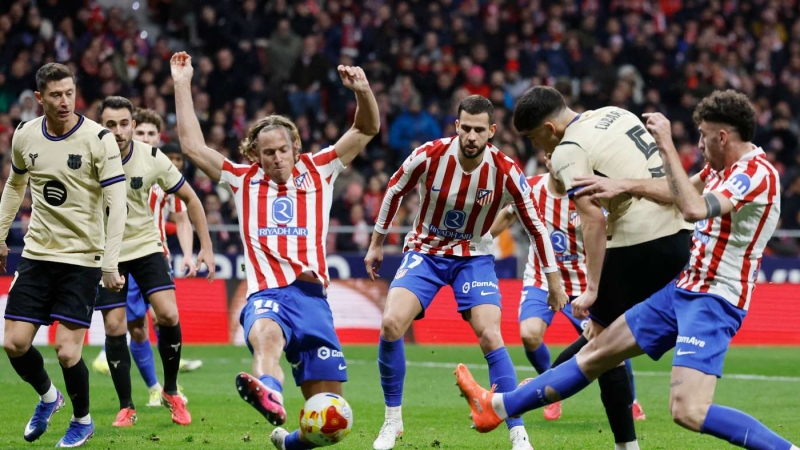 تقرير إسباني: إلغاء هدف كوبارسي في أتلتيكو "قرار صحيح".. وطرد غير محتسب